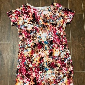 Pink Blush Midi maternity dress